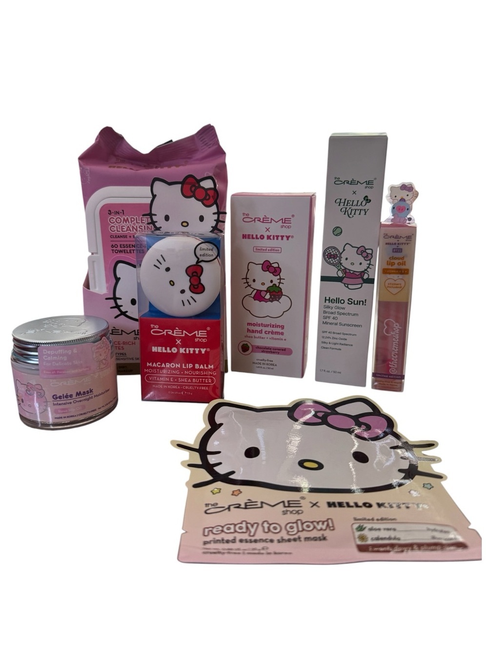 NWT The Creme Shop x Hello Kitty 7 Piece Bundle